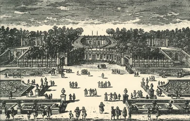 El anfiteatro de la Villa Pamphili