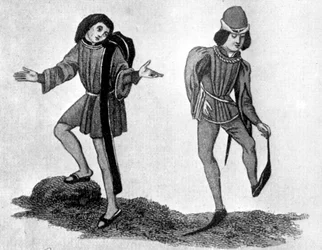 El berretino y poleyn, siglo XV, 1910