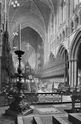 El coro, Catedral de Chester, Cheshire, 1924-1926