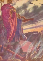 La ciudad fue entregada a las llamas, 1912
