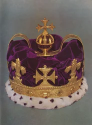 La corona hecha para el Príncipe de Gales en 1729, 1953