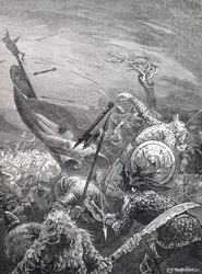 La muerte del Rey Harold Godwinson