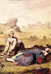 El desierto de Luisiana. Ilustración