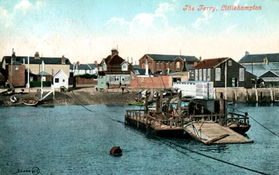 El ferry en Littlehampton, West Sussex