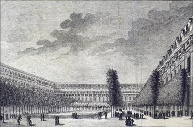 Los jardines del Palais Royal en París