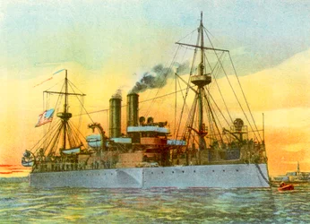 El último atardecer del Maine, 1898