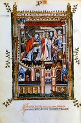 El martirio de Lisbius, 1317