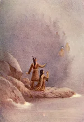 La niebla descendió, y con ella la gente sobrenatural, 1914