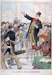 La huelga de los músicos, 1902