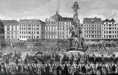 El juramento de lealtad a María Teresa como Archiduquesa de Austria, 22 de noviembre de 1740