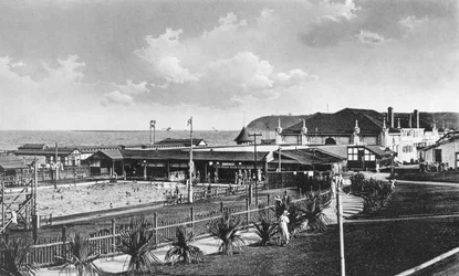 Las piscinas al aire libre, Durban, Sudáfrica