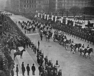 La apertura del Parlamento, noviembre de 1914