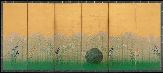 La llanura de Musashi, ca. 1760