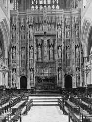 El retablo de la Catedral de Winchester, 1924-1926