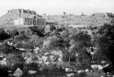 Las ruinas del Templo de Diana, Éfeso, Izmir, Turquía, 1926