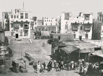 La calle de la oficina de correos, Suakin, Sudán, 1895