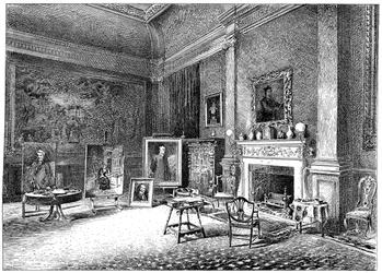 El estudio de John Everett Millais, c. 1880-1882