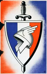El símbolo de la Legión de los voluntarios franceses, 1941-1944