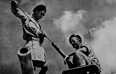 Las tripulaciones de los tanques se preparan..., 1942 1944