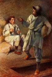 El pan entero es para ti, y Beardless no recibirá nada, 1917