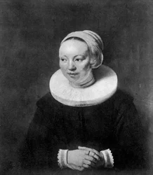 La esposa de Nicolas Berghem, 1647, 1901
