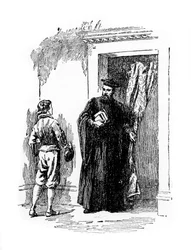El joven Galileo y Ostilio Ricci