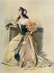 Teatro De La Porte-Saint-Martin - Falstaff - Nelly. - Mlle. Pannetier, 1904