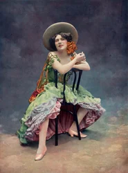 Teatro Des Varietes. - París Aux Varietes - Otero - Mlle. Lise Berty, 1904