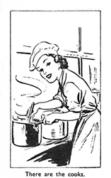 Ahí están los cocineros, 1940