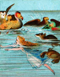 Había un ratón chapoteando, c1900