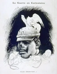 ¡Ellos mordisquean!, 1915