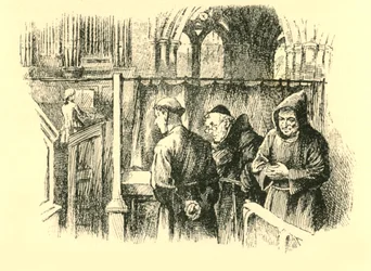 Se quedaron de pie, clavados en el lugar, 1907