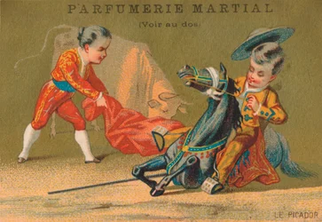 Niños como picador y matador