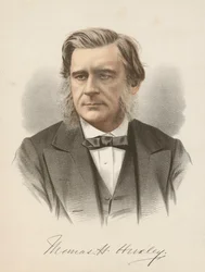 Thomas Henry Huxley, biólogo inglés, c1880