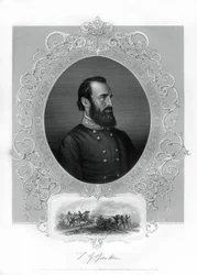 Thomas Jonathan Stonewall Jackson, general confederado durante la Guerra Civil Americana