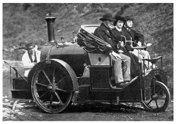 Carro de vapor de Thomas Ricketts, 1860 1956