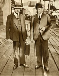 Thornton y MacDonald liberados después del Asunto Metro-Vickers, 1933, 1935