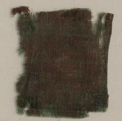 Tres fragmentos de seda gótica italiana, 1300s