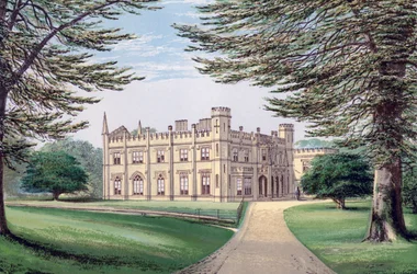 Parque Thrybergh, South Yorkshire, finales del siglo XIX