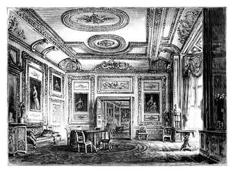 El Salón Blanco, Castillo de Windsor, c. 1888