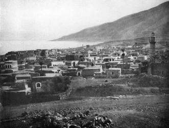 Tiberíades y el Lago de Galilea, 1926