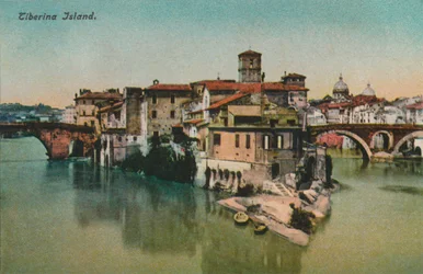 Isla Tiberina, c. 1900
