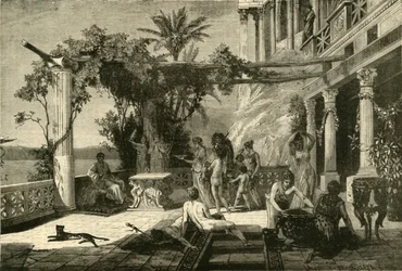 Tiberio en Capri, 1890