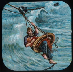 Al rescate: el salvavidas, c1900