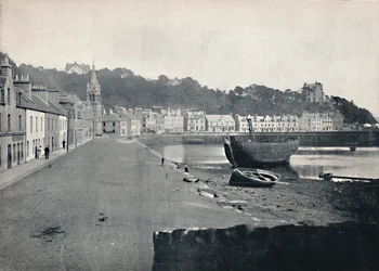 Tobermory - Vista general de la ciudad, 1895