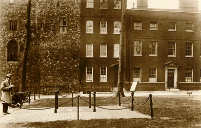 Torre de Londres. El sitio del cadalso, c1910