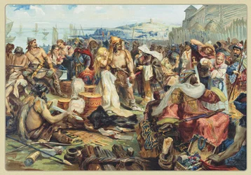 Comercio en un estado eslavo oriental temprano, siglo XIX