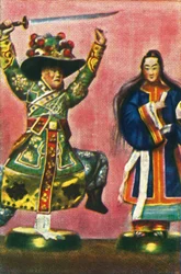 Teatro tradicional chino, c1928