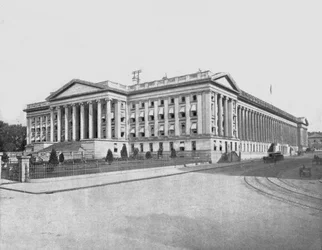 Edificio del Tesoro, Washington DC, EE.UU., c1900