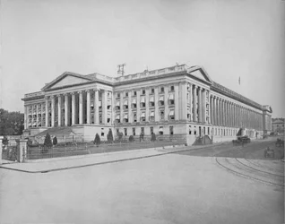 Edificio del Tesoro, Washington, D.C., c1897